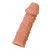 Телесная реалистичная насадка KOKOS Extreme Sleeve 06 с дополнительной стимуляцией - 12,7 см. - KOKOS - в Керчи купить с доставкой