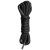 Черная веревка для бондажа Easytoys Bondage Rope - 5 м. - Easy toys - купить с доставкой в Керчи