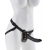 Чёрный с золотом женский страпон Designer Strap-On - Pipedream - купить с доставкой в Керчи