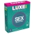 Ребристые презервативы LUXE Royal Sex Machine - 3 шт. - Luxe - купить с доставкой в Керчи