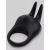 Черное эрекционное виброкольцо Sensation Rechargeable Vibrating Rabbit Love Ring - Fifty Shades of Grey - в Керчи купить с доставкой