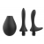 Черный анальный душ Nexus Anal Douche Set с 2 сменными насадками - Nexus Range - купить с доставкой в Керчи