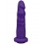 Фиолетовая реалистичная насадка-плаг - 16,2 см. - LOVETOY (А-Полимер) - купить с доставкой в Керчи