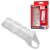Насадка на пенис с кольцом для мошонки Clear Sensations Enhancer Sex Sleeve - 11,5 см. - XR Brands - в Керчи купить с доставкой