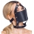 Черный намордник с кляпом-шаром Head Harness With A Gag - Orion - купить с доставкой в Керчи