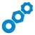 Комплект из трех голубых колец для эрекции 3-Pack Nuts   Bolts Stretch Cock Ring Set - BlueLine - в Керчи купить с доставкой