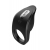Черное эрекционное виброкольцо Vibro Lust Ring - MALESATION - в Керчи купить с доставкой