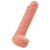 Телесная удлиняющая фаллическая насадка - 16 см. - ToyFa - в Керчи купить с доставкой