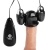 Черная стимулирующая насадка для головки полового члена Multi Speed Vibrating Penis Head Teaser - XR Brands - в Керчи купить с доставкой