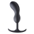 Черный массажер простаты с утяжелителями Premium Silicone Weighted Prostate Plug Large - 18,8 см. - XR Brands - в Керчи купить с доставкой