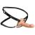 Телесный полый страпон на черных регулируемых ремешках 2’’ Erection Smooth Silicone Penis Sheath - XR Brands - купить с доставкой в Керчи