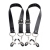Ремни с зажимами для половых губ Spread Labia Spreader Straps with Clamps - XR Brands - купить с доставкой в Керчи