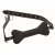 Черный кляп в форме косточки Hound Adjustable Dog Bone Gag - XR Brands - купить с доставкой в Керчи