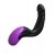 Черно-фиолетовый вибромассажёр простаты Hyper-Pulse P-Spot Massager - Pipedream - в Керчи купить с доставкой