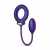 Фиолетовое эрекционное виброкольцо с анальным шариком Eclipse - ONE DC B.V. - в Керчи купить с доставкой