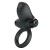Черное эрекционное кольцо с вибрацией Adrien - Baile - в Керчи купить с доставкой