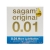 Увлажнённый презерватив Sagami Original 0.01 Extra Lub - 1 шт. - Sagami - купить с доставкой в Керчи