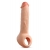 Телесная насадка-удлинитель Thrive 8.75 Inch Realistic Penis Extender Sleeve - 22,2 см. - Blush Novelties - в Керчи купить с доставкой