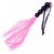 Розовая силиконовая плеть - 35,5 см. - Boys of Toys - купить с доставкой в Керчи