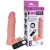 Фаллическая насадка Харнесс UNICOCK 8  с вибрацией - 20 см. - LOVETOY (А-Полимер) - купить с доставкой в Керчи