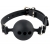 Силиконовый кляп-шар с отверстиями для дыхания Silicone Breathable Ball Gag Small - Pipedream - купить с доставкой в Керчи