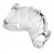 Насадка для ограничения эрекции Detained Soft Body Chastity Cage - XR Brands - купить с доставкой в Керчи