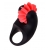 Чёрно-красное эрекционное виброкольцо Erotist - Erotist Adult Toys - в Керчи купить с доставкой
