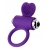 Фиолетовое виброкольцо с ресничками JOS PERY - JOS - в Керчи купить с доставкой
