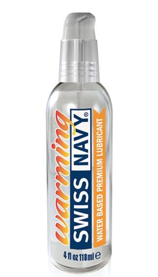 Разогревающий лубрикант на водной основе Swiss Navy Warming Lube - 118 мл. - Swiss navy - купить с доставкой в Керчи
