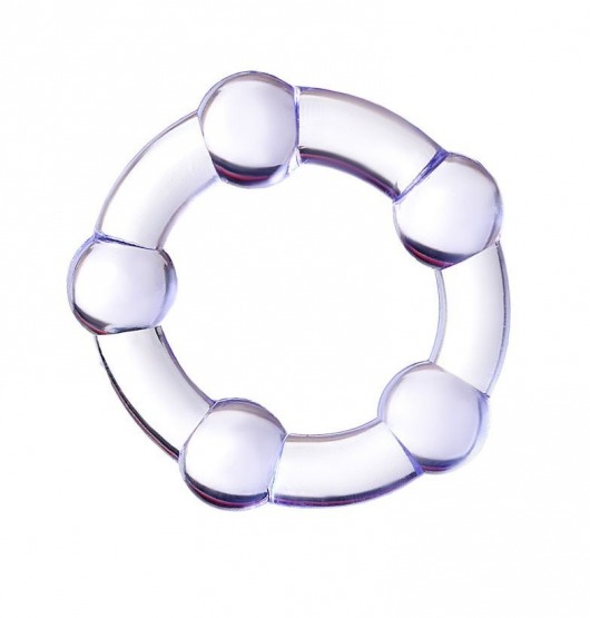 Фиолетовое эрекционное кольцо A-Toys - A-toys - в Керчи купить с доставкой