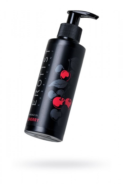 Массажное масло Erotist CHERRY с ароматом вишни - 150 мл. - Erotist Lubricants - купить с доставкой в Керчи