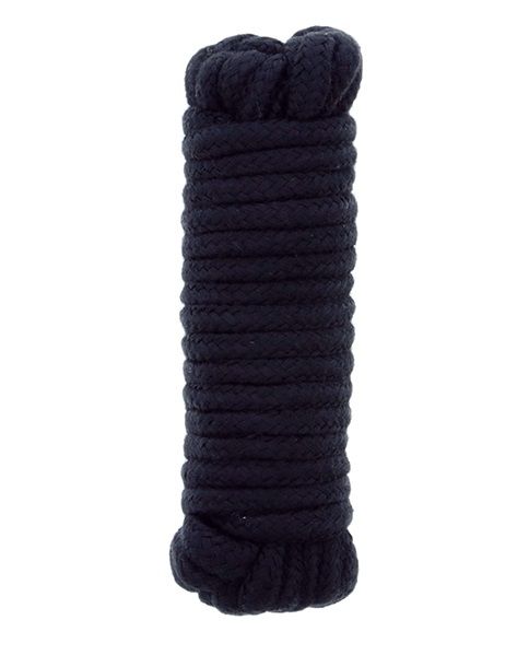 Чёрная веревка для связывания BONDX LOVE ROPE - 5 м. - Dream Toys - купить с доставкой в Керчи