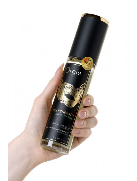 Минеральное массажное масло Orgie Sexy Therapy Afrodisiac - 200 мл. - ORGIE - купить с доставкой в Керчи