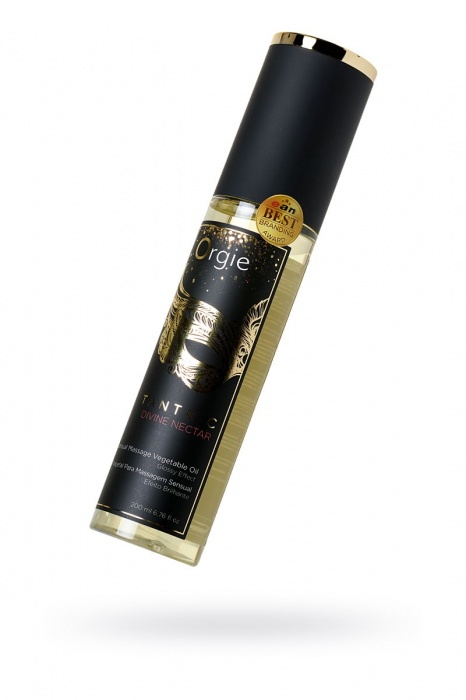 Растительное массажное масло Orgie Tantric Divine Nectar - 200 мл. - ORGIE - купить с доставкой в Керчи