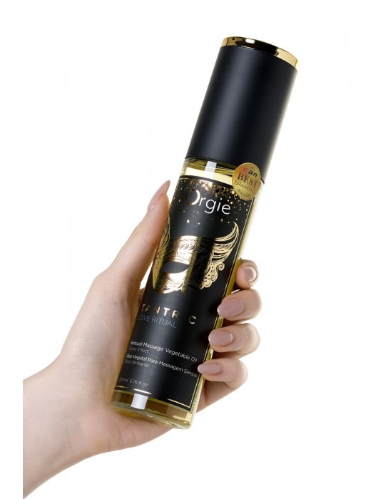 Растительное массажное масло Orgie Tantric Love Ritual - 200 мл. - ORGIE - купить с доставкой в Керчи