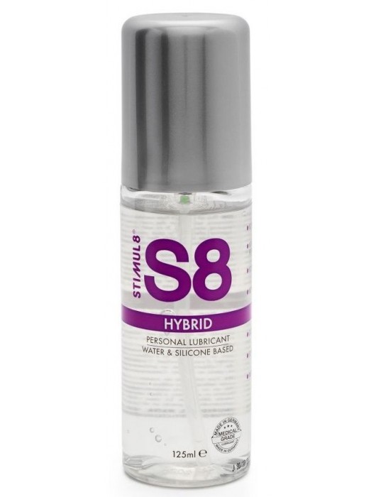 Интимная смазка на водно-силиконовой основе S8 Hybrid - 125 мл. - Stimul8 - купить с доставкой в Керчи
