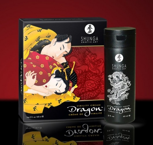 Интимный мужской крем  Дракон - Shunga - купить с доставкой в Керчи