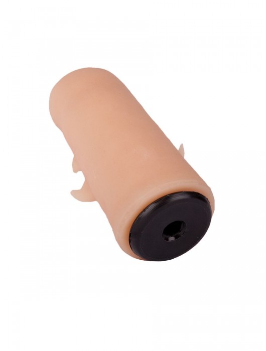 Черный пояс-трусики с двумя насадками  Экзотик-Sara  - 16,5 и 11 см. - LOVETOY (А-Полимер) - купить с доставкой в Керчи