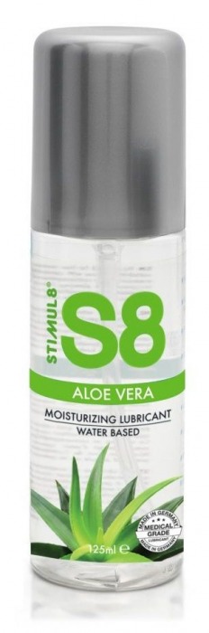 Лубрикант на водной основе S8 Aloe Vera Lube - 125 мл. - Stimul8 - купить с доставкой в Керчи