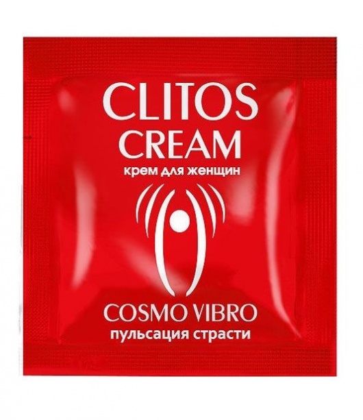Пробник возбуждающего крема для женщин Clitos Cream - 1,5 гр. - Биоритм - купить с доставкой в Керчи