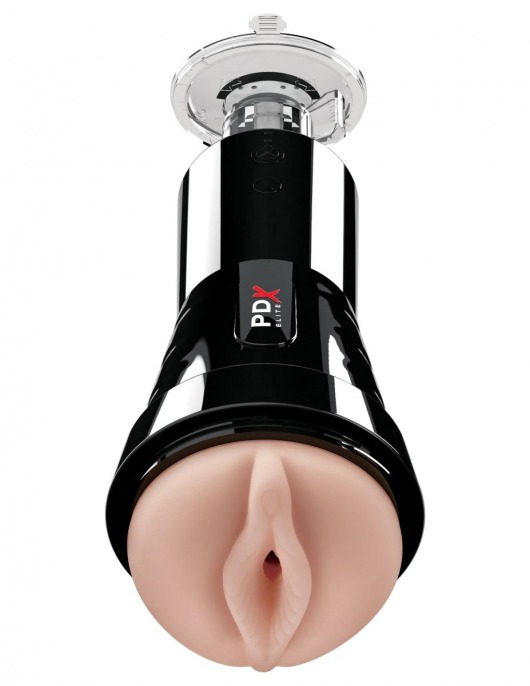 Телесный вибромастурбатор-вагина Cock Compressor Vibrating Stroker - Pipedream - в Керчи купить с доставкой