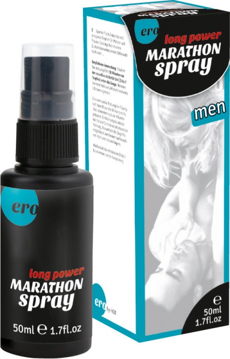 Пролонгирующий спрей для мужчин Long Power Marathon Spray - 50 мл. - Ero - купить с доставкой в Керчи