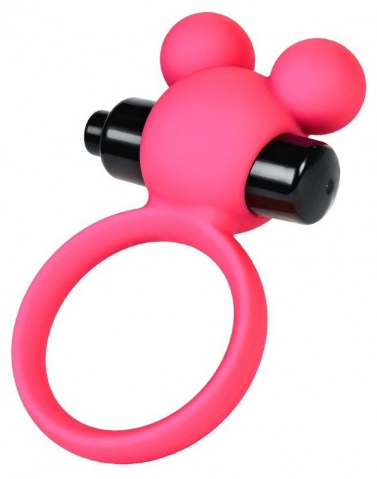 Розовое виброкольцо на пенис A-Toys - A-toys - в Керчи купить с доставкой