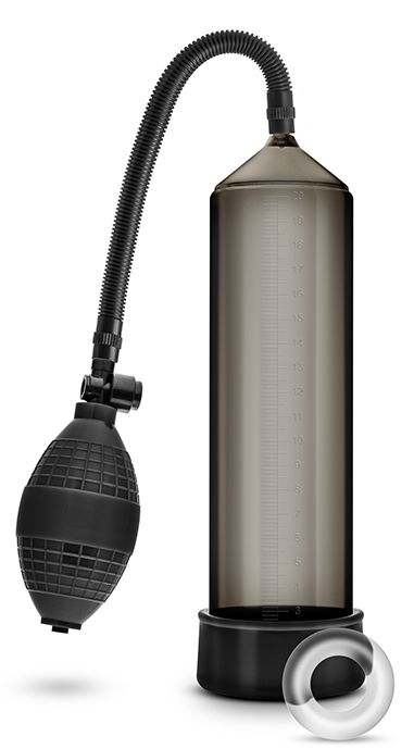 Черная вакуумная помпа VX101 Male Enhancement Pump - Blush Novelties - в Керчи купить с доставкой