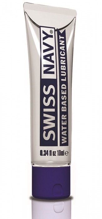 Лубрикант Swiss Navy Water Based Lube на водной основе - 10 мл. - Swiss navy - купить с доставкой в Керчи