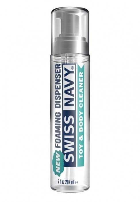 Очищающая пенка для игрушек и тела Swiss Navy Toy   Body Cleaner Foamer - 207 мл. - Swiss navy - купить с доставкой в Керчи