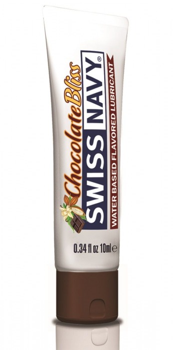 Лубрикант с ароматом шоколада Swiss Navy Chocolate Bliss Lube - 10 мл. - Swiss navy - купить с доставкой в Керчи