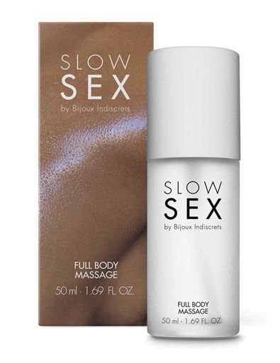Массажный гель Slow Sex Full Body Massage - 50 мл. - Bijoux Indiscrets - купить с доставкой в Керчи