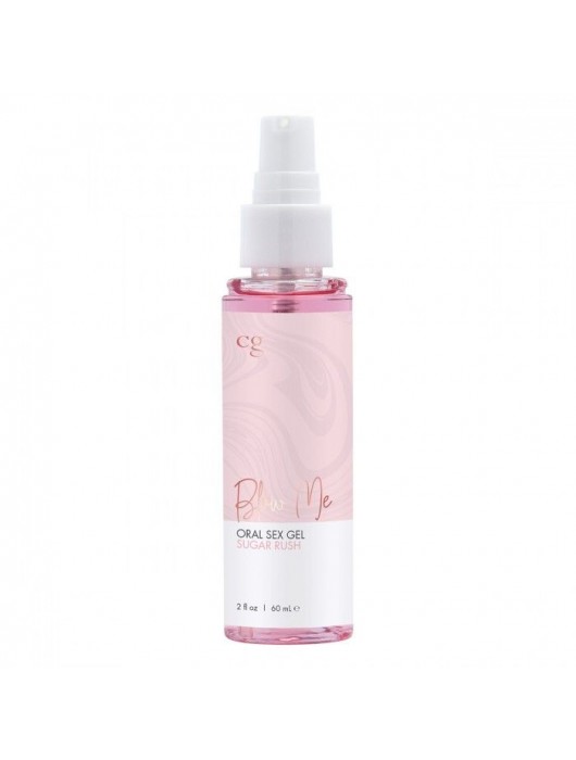 Гель для орального секса Sugar Rush с ароматом сладкой ваты - 60 мл. - CG - купить с доставкой в Керчи