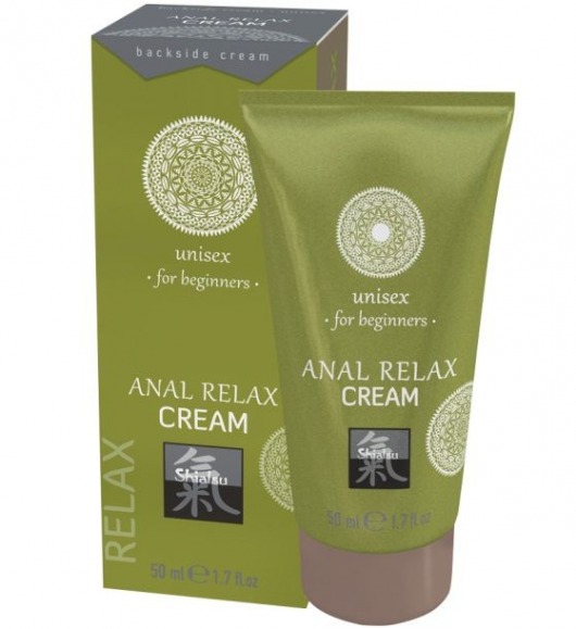 Анальный крем Anal Relax Cream - 50 мл. - Shiatsu - купить с доставкой в Керчи